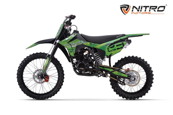 NITRO MOTORS 250cc Dirtbike Tornado BRX V3 21/18 5-Gang Manuell